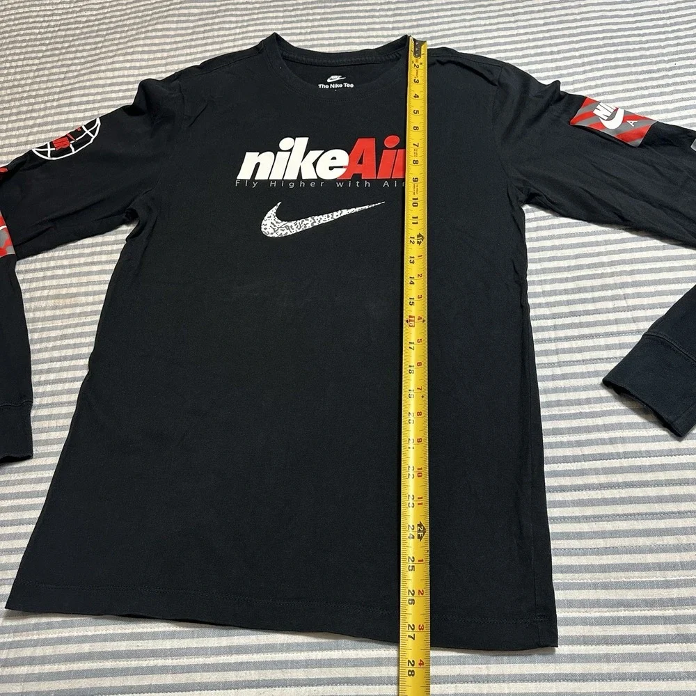Nike Air Logo Print Breathable‎ Long-Sleeve T-Shirt Small